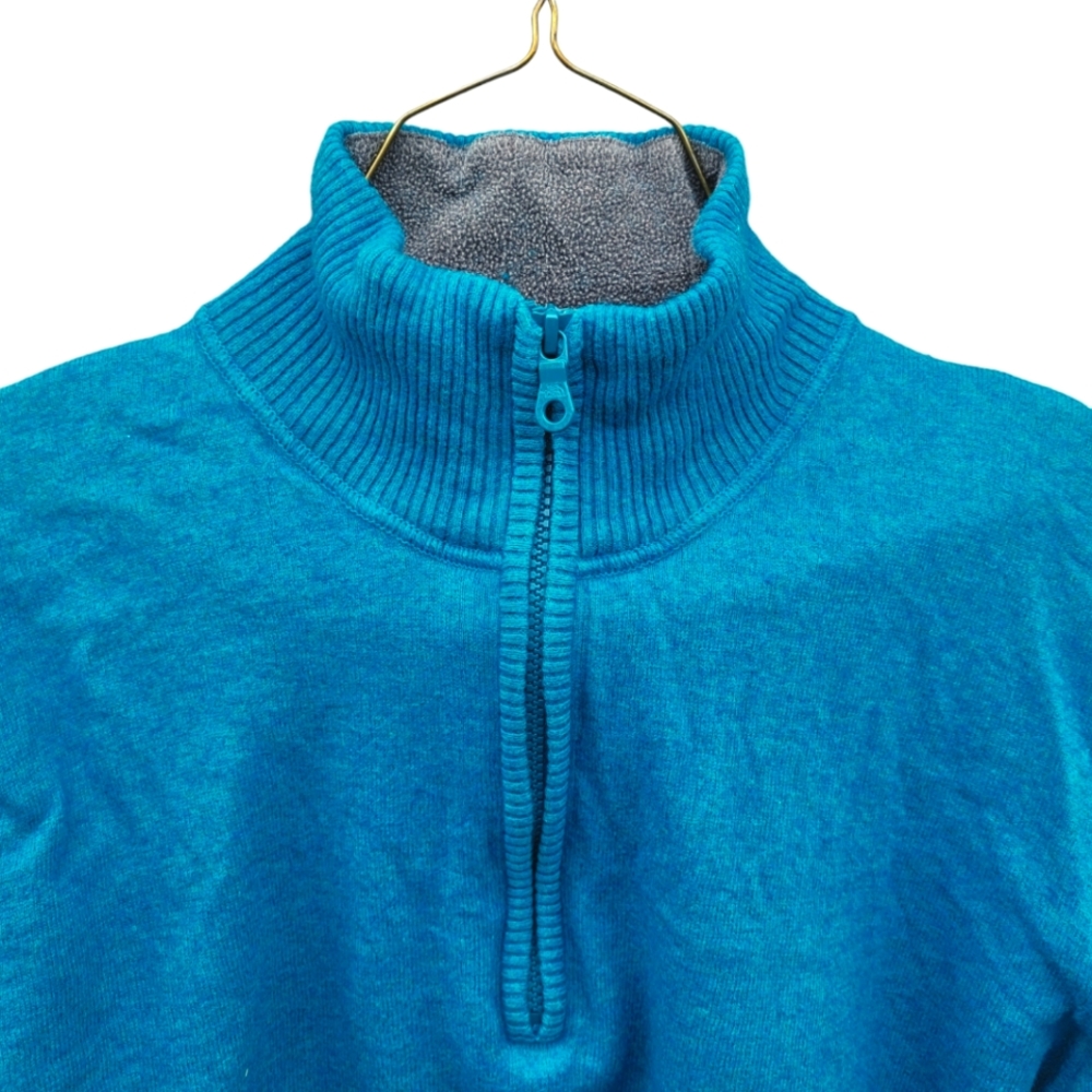 The North Face Vintage Wool Blend Quarter Zip Pullover - Picture 3 of 6